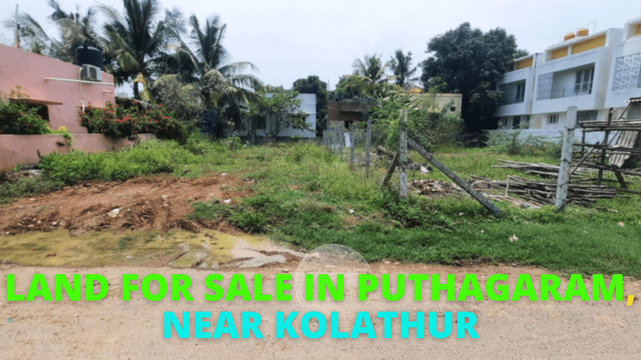 Residential land for sale in Puthagaram,Near Kolathur.