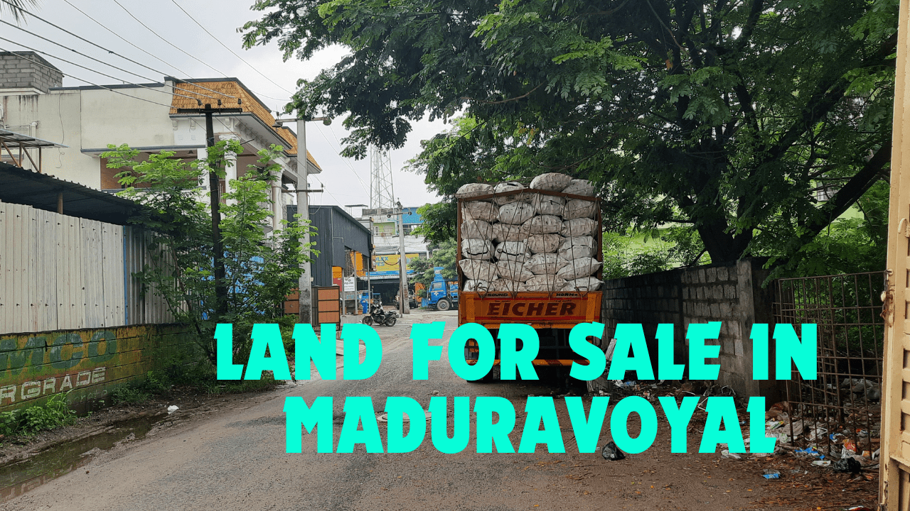 Residential land for sale in Maduravoyal, Chennai