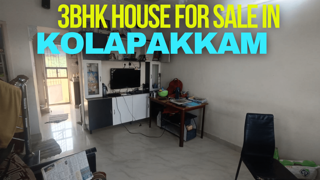 3BHK Duplex House for sale in kolapakkam  Porur   